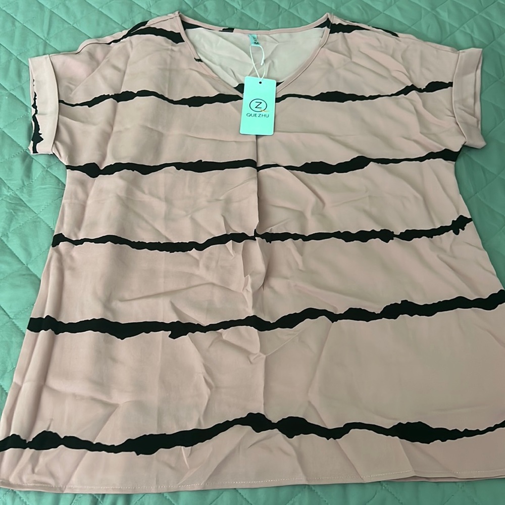 QUEZHU Summer Blouse